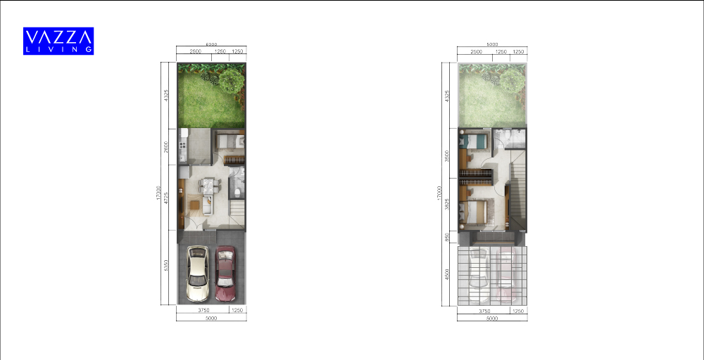 Tipe Jewel @ Cluster Vazza Living